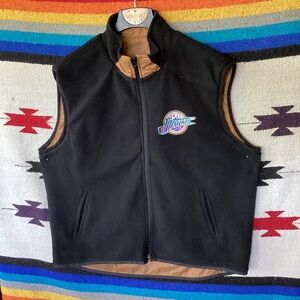 Pro player Utah Jazz reversible vest fleece